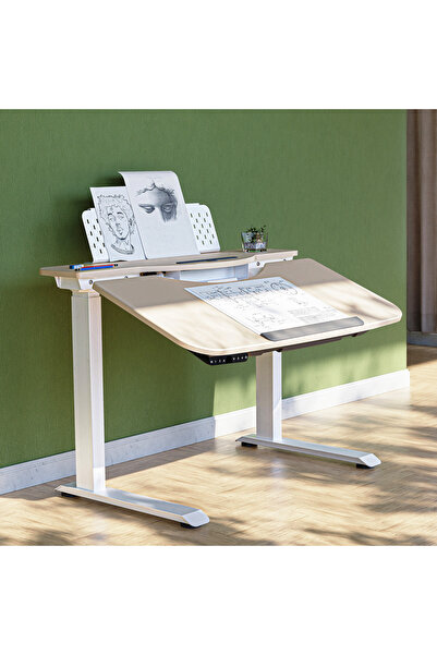 KARR OFFICE O-Flex Angle Elektrikli Yükseklik Ayarlanabilir Masa