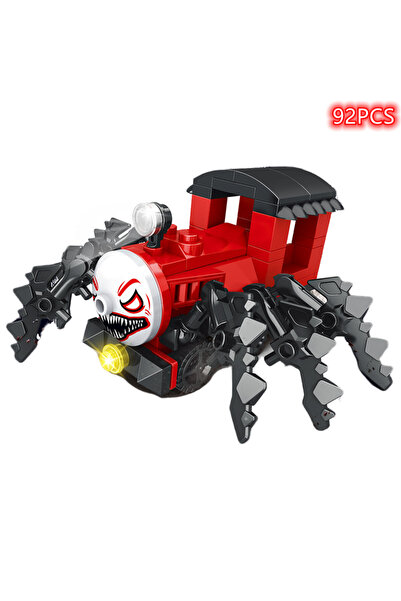 choice2 99262-D لعبة تشو تشو تشارلز المرعبة، مكعبات بناء قطار العنكبوت الشيطا...