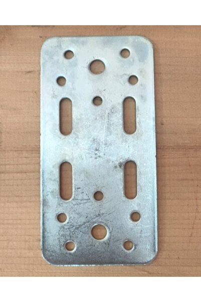 mnbe ticaret Mnbe Sac Köşebent Bağlantı Düz Lama 60 x 120 x 2 mm ( 10 adet )