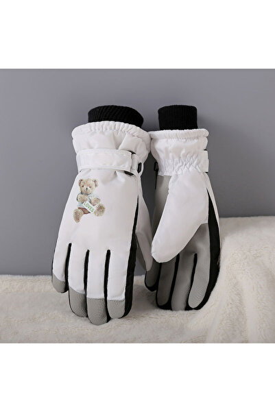 Choice قفازات تزلج شتوية دافئة مخملية للرجال والنساء، مناسبة لركوب الدراجات ا...