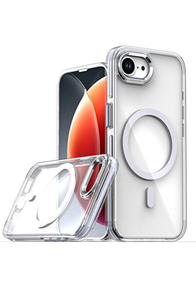 Joko 1615548747 غطاء ماج سيف لهاتف آيفون 16 إي (124855) - رمادي