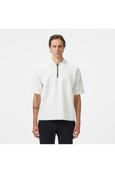 Lacoste Erkek Oversize Fit Beyaz Polo