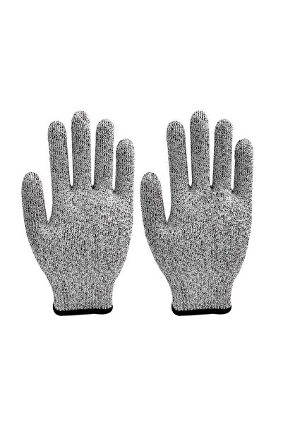 Choice قفازات رمادية اللون، مقاس واحد يناسب الجميع، مقاومة للقطع من المستوى الخامس، مصنوعة من البولي إيثيلين عالي الكثافة (HPPE)، مناسبة لمواقع البناء الخارجية، وأعمال النجارة، والمطابخ.