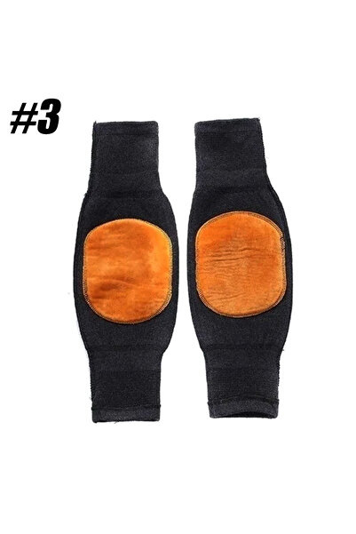 Choice 3 أزواج من وسادات دعم الركبة الصوفية للرجال والنساء، أكمام تدفئة الركبة الشتوية الدافئة لتخفيف آلام المفاصل.