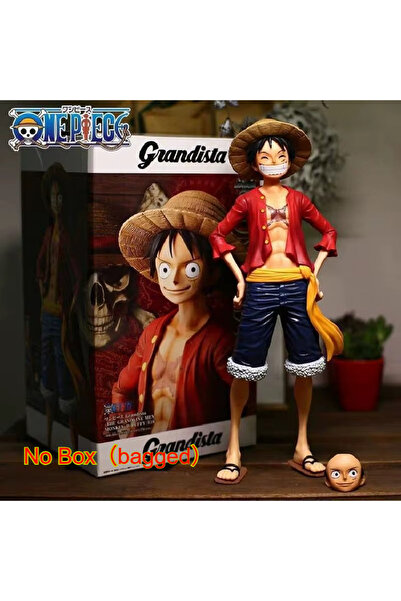 BANDAI دمية لوفي بثلاثة أشكال متغيرة الوجه من أنمي ون بيس، بدون صندوق - مغلفة...