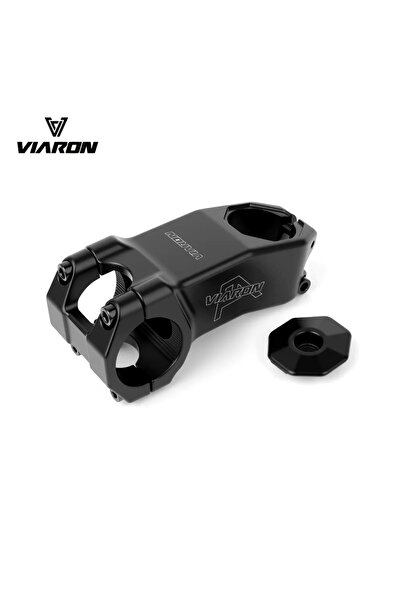 Choice Black 75mm VIARON Road Bike Stem 75mm -15° Forged Alloy 28.6mm Steerer | Lightweight Bicycle Handle