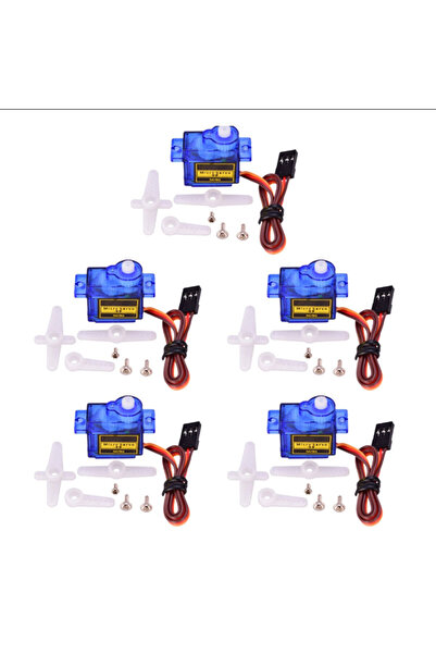 Choice محرك سيرفو كلاسيكي SG90 9G بزاوية 180 درجة، 5 قطع، محرك سيرفو رقمي 180...