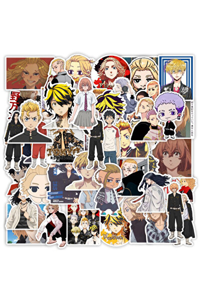 choice2 ملصقات أنمي طوكيو ريفنجرز من بانداي، 50 قطعة (10/30/50 قطعة)، ملصقات ...