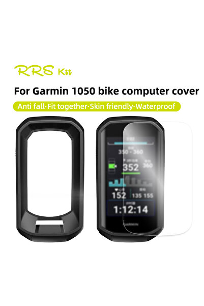 Choice غطاء وواقي شاشة لجهاز كمبيوتر الدراجة 1050، مصنوع من السيليكون الناعم ...