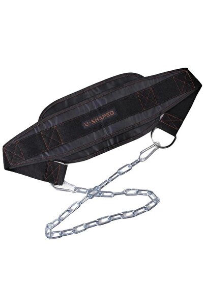 Choice black Thicken Weight Lifting Belt With Chain Dipping Belt For Pull Up Chin Up Kettlebell Barbell Fit