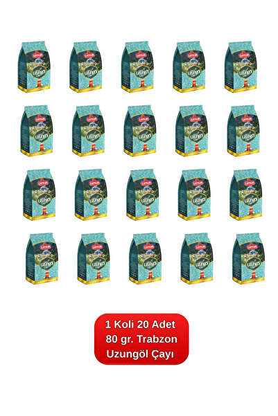 Çaykur Trabzon Uzungöl Çayı 80 gr. 20'li Koli