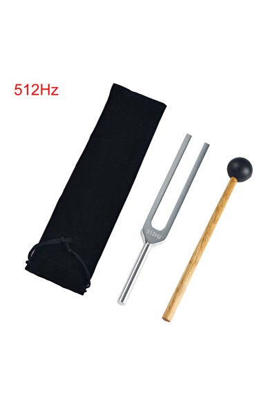 Choice شوكة رنانة من الألومنيوم ومطرقة ضرب من Miwayer بتردد 512 هرتز لتعليم ا...