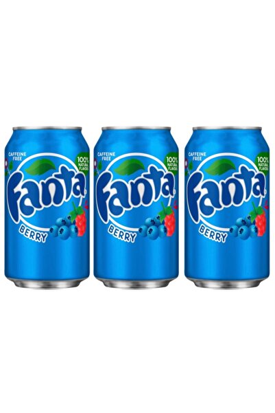 Fanta عبوة من 12 زجاجة من عصير التوت، سعة 355 مل