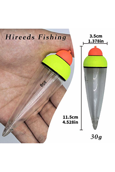 Choice 3 قطع من عوامات صيد السمك من هايريدز، 30 غرام، عوامات بلاستيكية عمودية...