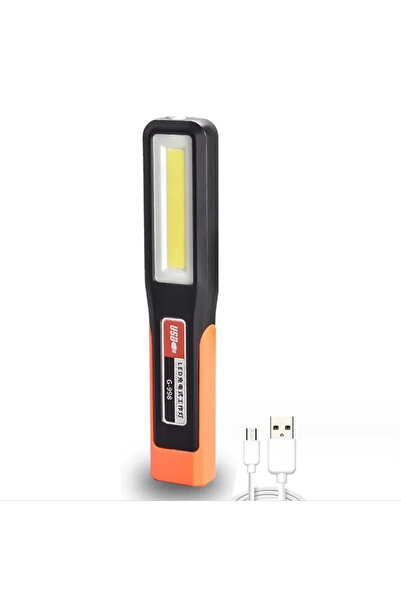 XIWANGFIRE 1pcs Super Bright COB Work Lamp USB C Rechargeable Handheld Flashlight Powerful Magnetic Car Repair