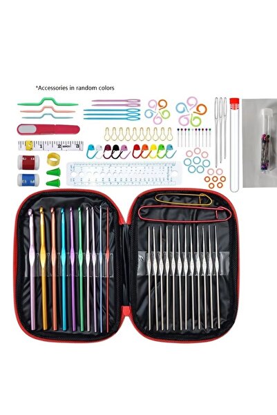 Choice1 crochet set Interchangeable Circular Knitting Needles Set with Case o...
