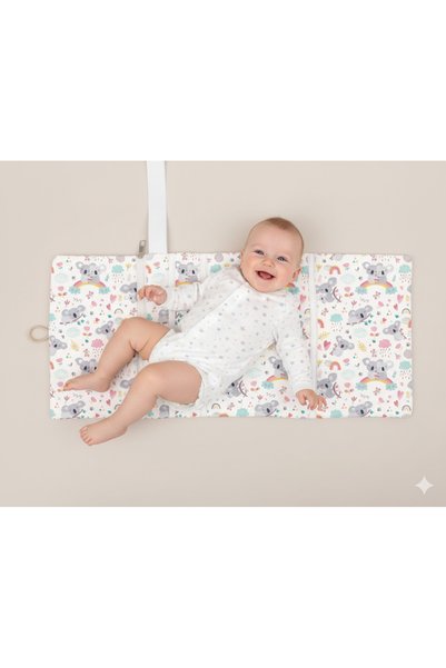 Bestchoice Mother Baby Care Cover Baby Changing Mat Newborn Changing Mat Organizer (53X24) cm