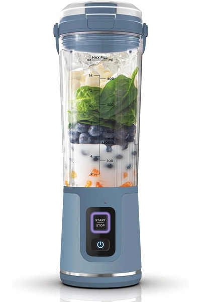 Generic Portable Wireless Blender 530ml USB Rechargeable Smoothie Maker Ice & Fruit Crusher