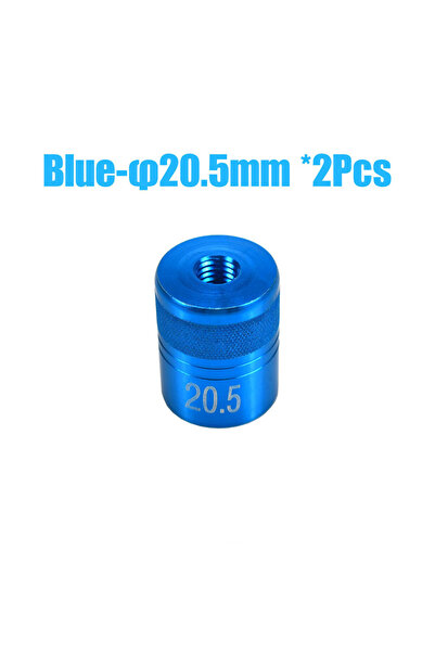 Choice Blue 20.5mm Topranc M8 Screw Net Head Adapter Multiple Sizes Fishing N...