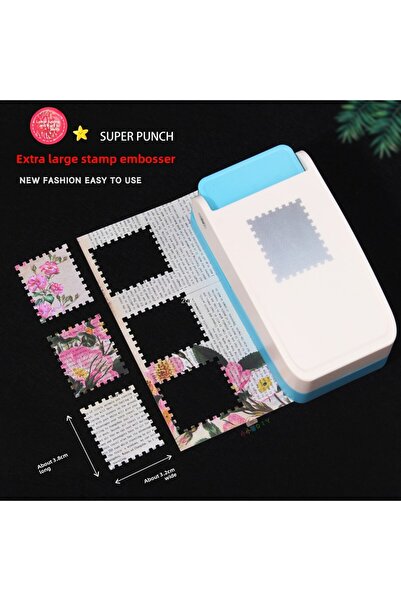 Choice Stamp 3.2 DIY Crafts Stamp Border Punch Handmade Embosser Stamp Embossing Machine Portable Exquisit