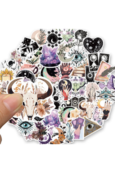 Choice ٥٠ قطعة من ملصقات سلسلة كريستال ويتش الأصلية، مناسبة للسيارات، الأمتعة، الدفاتر، الثلاجات، ورسومات الجرافيتي.