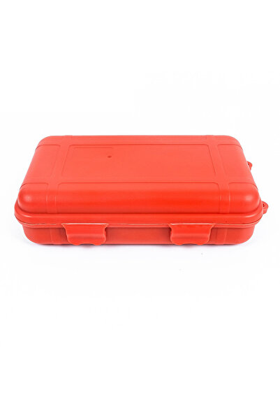 Choice صندوق برتقالي (كبير) خارجي مقاوم للماء ومحكم الإغلاق، صندوق بلاستيكي م...