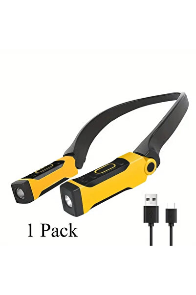 Choice1 عبوة واحدة أو عبوتين من مصابيح القراءة LED القابلة لإعادة الشحن، بمست...