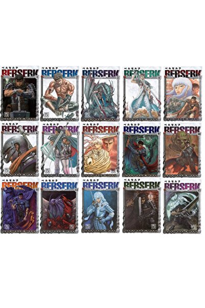 Athica Berserk 15 Cilt Set