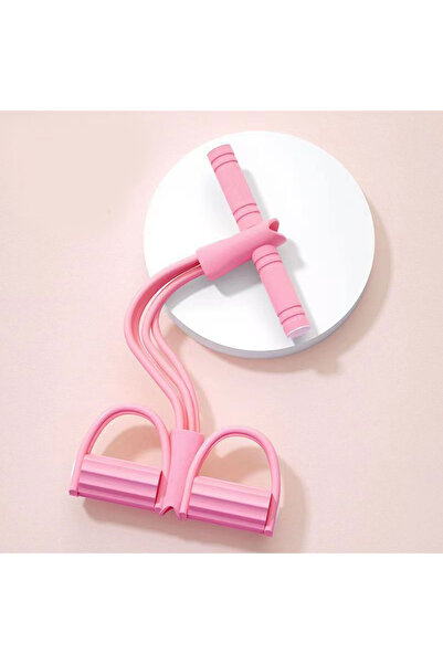 Choice جهاز سحب القدمين الوردي، مساعد على النهوض من وضعية الجلوس، حزام شد، جه...