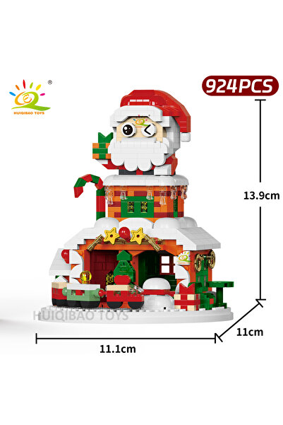 Choice رقم ٢٠: مكعبات بناء عيد الميلاد من هويكيباو، على شكل غزال، وسانتا كلوز...