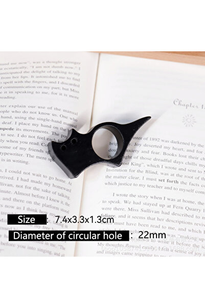 Choice حامل صفحات الإبهام المحمول من خشب الجوز الأسود، مناسب للحيوانات الأليف...