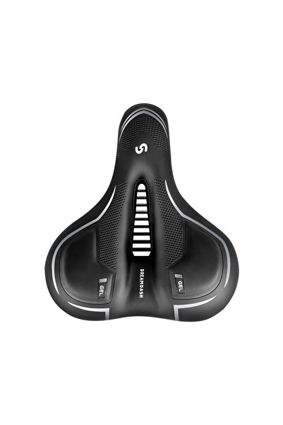 Choice سرج دراجة أسود للدراجات الجبلية والطرق، ماص للصدمات، مريح، مناسب للراك...