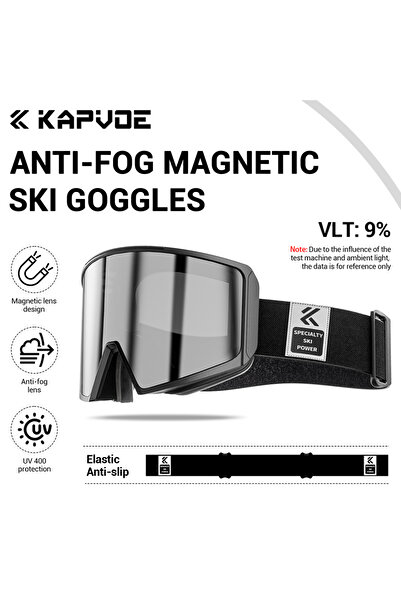 KAPVOE DZ-K719-Q-11 New Ski Goggle Snowboard Mask Men Protection Snow Glasses...