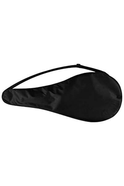 Choice حقيبة مضرب تنس سوداء، حقيبة مضرب تنس الريشة، حقيبة واقية للمضرب مصنوعة من قماش أكسفورد مع حبل مطاطي