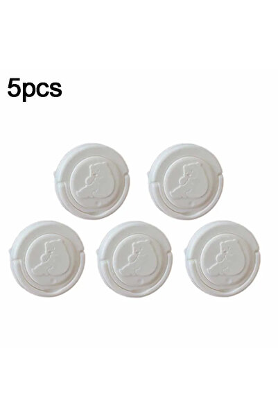 Choice 5 قطع أو 5/10 قطع من أغطية حماية مقابس الكهرباء الآمنة، وفقًا للمعايير الأوروبية، لحماية الأطفال من الصدمات الكهربائية.