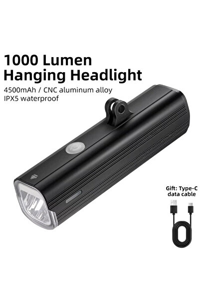 Choice مصباح أمامي للدراجة L12-A مقاوم للماء IPX6 من النوع C، 1000-1500 لومن،...