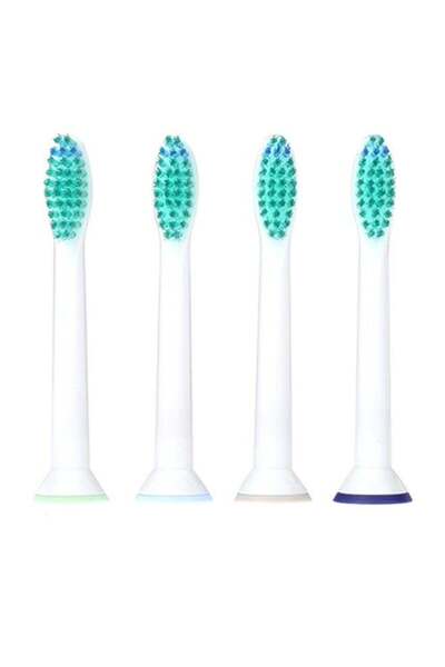 BSMBIOO 4-Piece Electric Toothbrush Replacement Head Multicolour