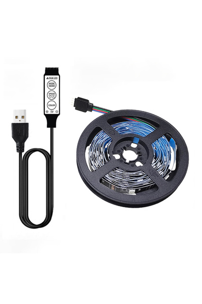 Choice 1M 3Key Control LED Strip Light 5050 Flexible Lamp Tape 3key Sound Sen...