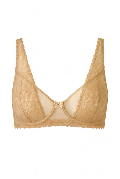 Hays Kadın Dantelli Balenli Kapsız Sütyen