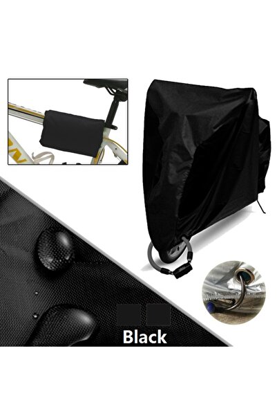 Choice (0.24 كجم) 170×60×85 سم 190T - غطاء دراجة أسود مقاوم للماء لدراجة واحد...