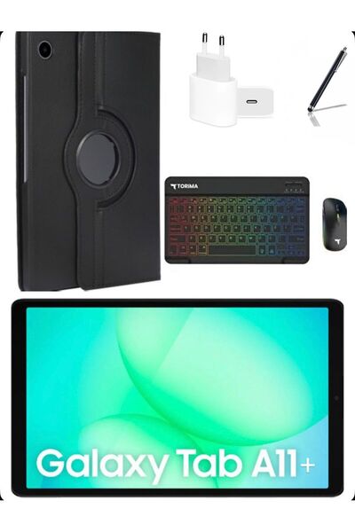 Samsung Galaxy Tab A11 Plus 6gb 128gb 11 inç Kalem+S.Kılıf+Ş.Başlığı+Klavye+Mouse Hediye (Türkiye Garantili)
