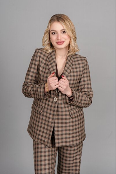 MissVina Dolly Pöti̇kare Blazer Single Jacket 8633