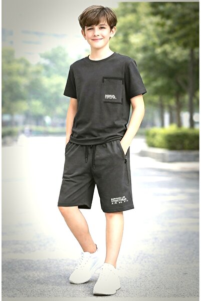 SURVIVOR SET PANTALONI SCURTĂ CU DETALII DE BĂRBAȚI