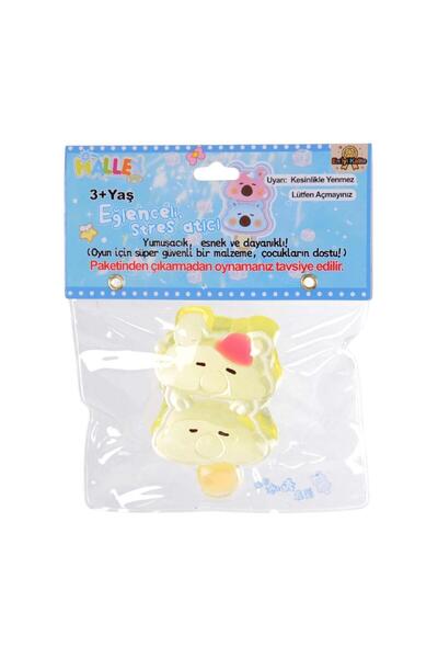 hak-iş oyuncak Yellow Color Cute Capybara Figured Squishy