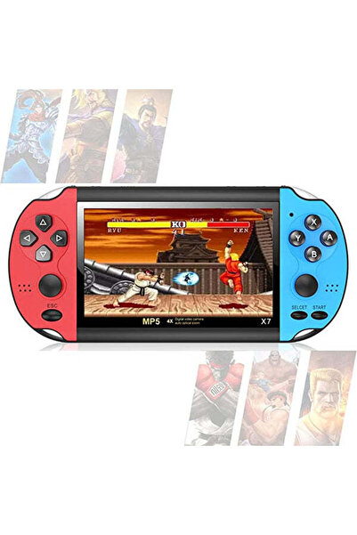 Sanlux Consola jocuri portabila X7, display 4.3 inch, TV-Out, 10000 jocuri