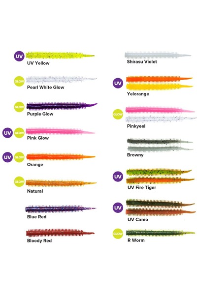 Fujin Yummy Sandworm 7 Cm LRF Silikon