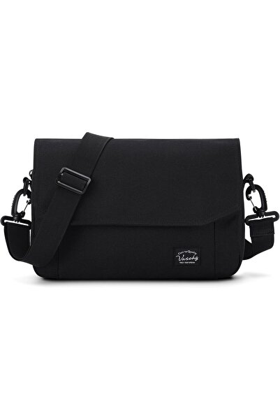 VASCHY Messenger Bag for Men, Classic Lightweight Flap Crossbody Shoulder Bag...