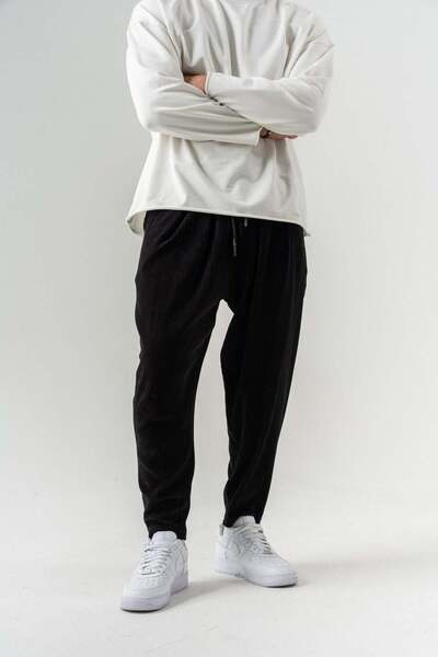 go gang own Velour Flow Kadife Bel Lastikli Şalvar