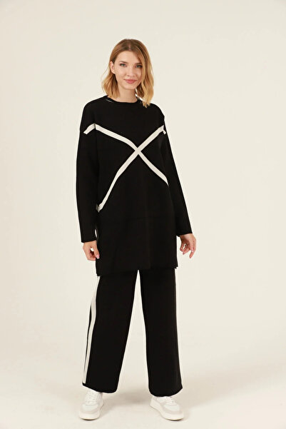 EFENDİX SET DE tricotaje NEGRE 2 PIESE