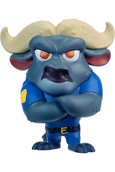 Jazwares مجموعة شخصيات ديزني زوتوبيا 2 - رئيس الشرطة بوغو مع شخصية غامضة